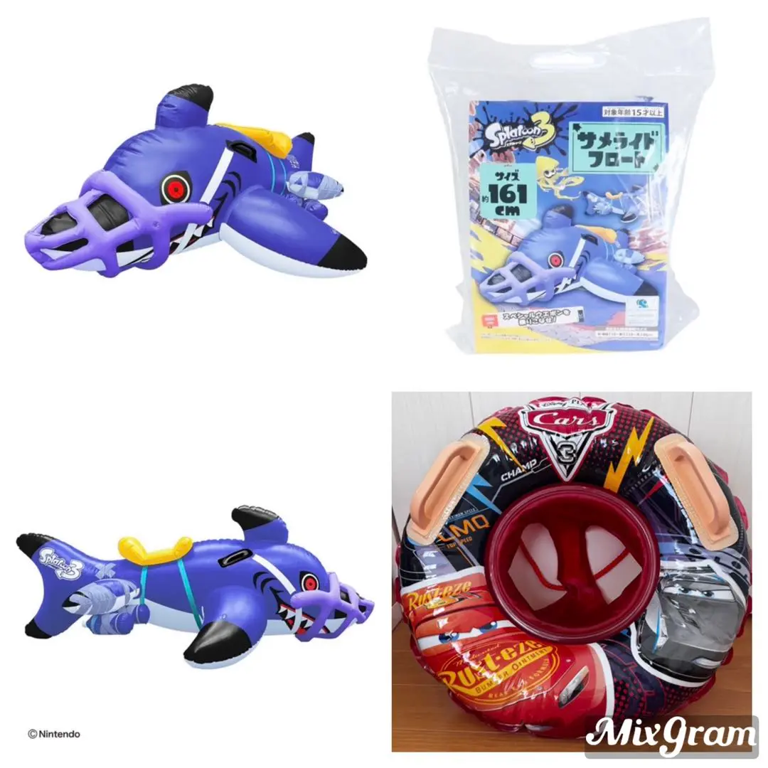任天堂 - サメライドフロート　スプラトゥーン3  浮き輪 Amazon.co.jp: スプラトゥーン3 サメライド フロート 浮き輪