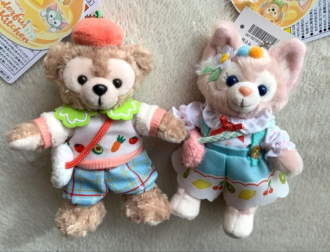 Thumbnail of Tokyo DisneySea Wonderful Kitchen Duffy & LinaBell Plush Badges