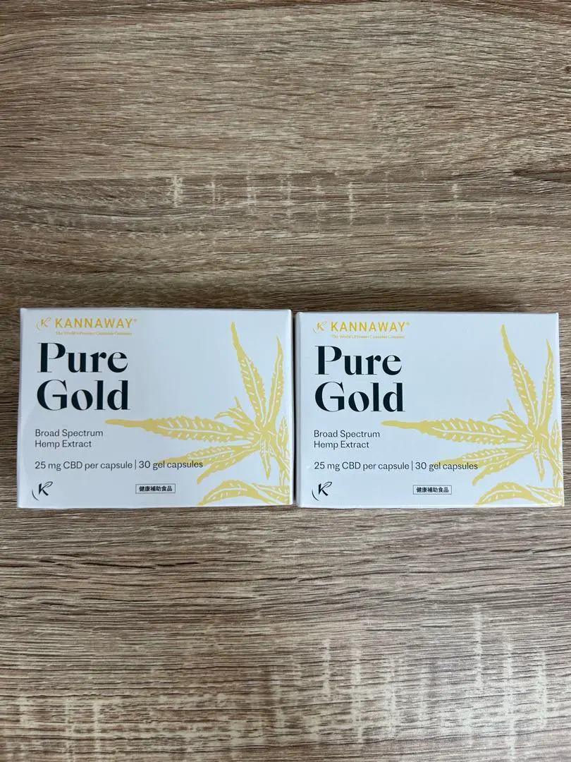 kannaway ピュアゴールド　サルヴェ　各1本セット　2025/4新入荷 kannaway ピュアゴールドソフトジェル/サルヴェ 各1個セット - メルカリ
