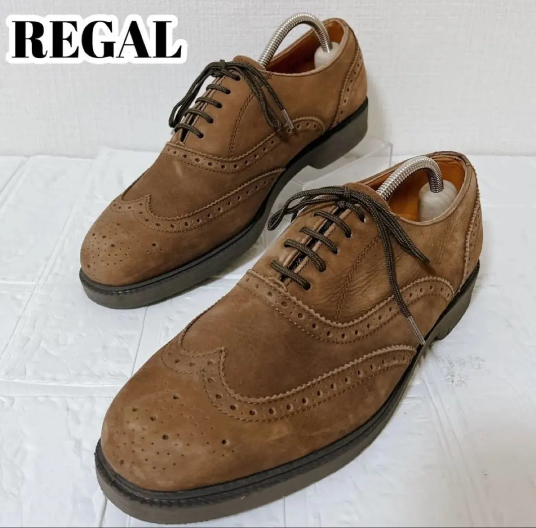 Thumbnail of REGAL (24.5) Wingtip Lace-up Shoes GEOX, Excellent Condition