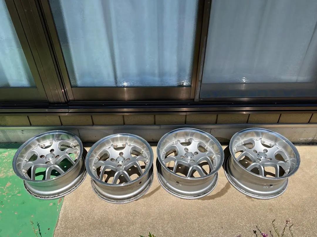SEIKEN NKB MESH 7J 8J 16インチ PCD100 SEIKEN NKB MESH 7J 16インチ 4本セット 【送料込み】（SEIKEN