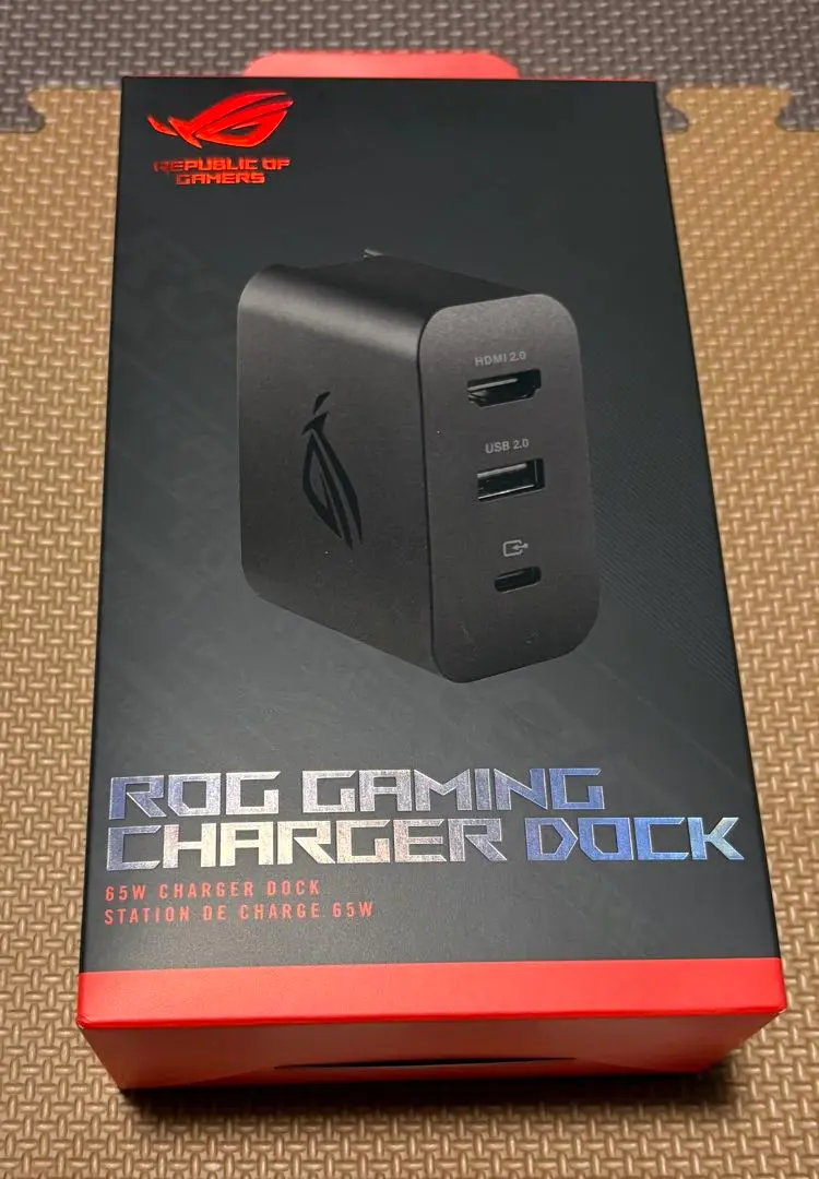 まよ 未使用・未開封品！ASUS ROG Gaming Charger 2025年最新】ASUS rog gaming charger dockの人気アイテム