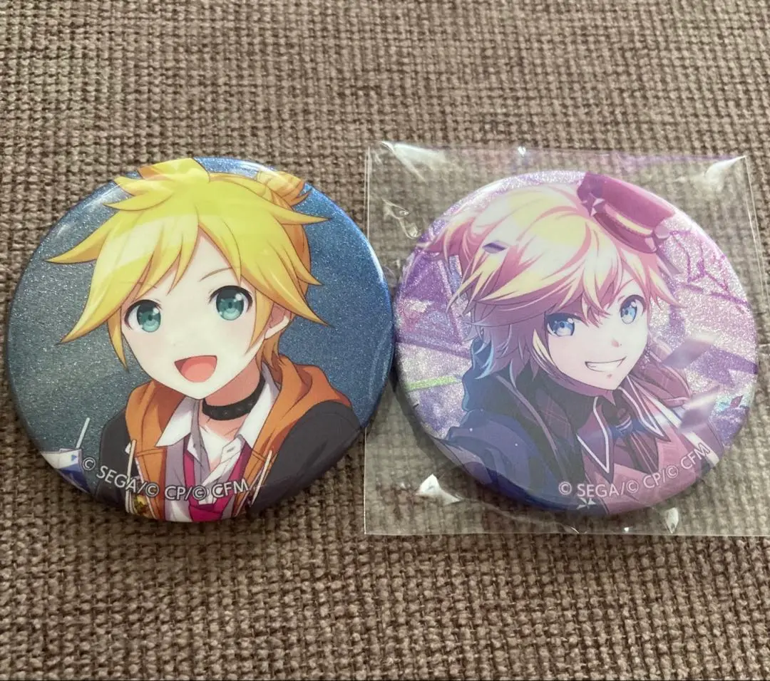 鏡音レン 21a グリッター缶バッジ 予約商品】グリッター缶バッジコレクション vol.7 A BOX 特典