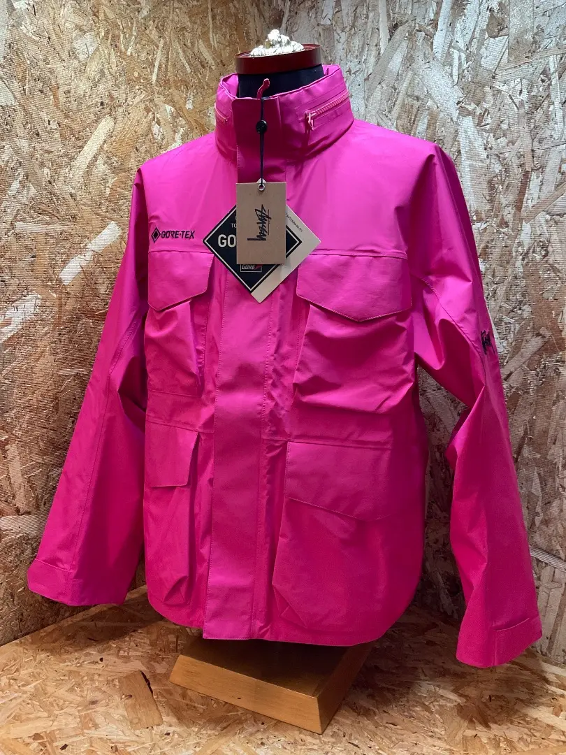 stussy ステューシー コーチジャケット ナイロン ピンク stussy woman ピンク コーチジャケット - メルカリ
