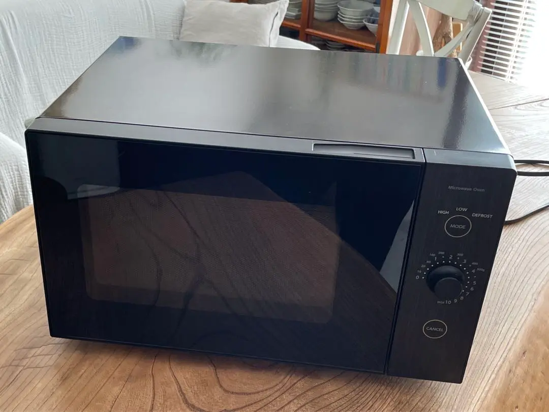 送料込　YAMAZEN YRL-F180(B) ブラック 黒　電子レンジ　解凍 山善 電子レンジ 単機能 フラット 18L 一人暮らし おしゃれ