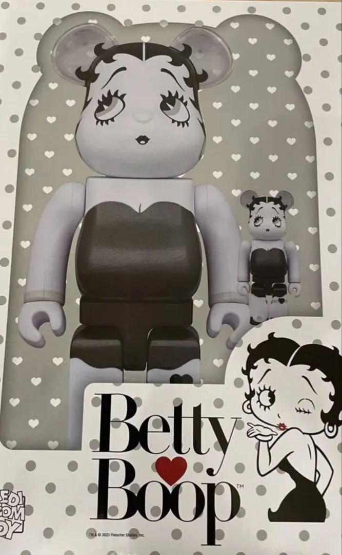 MEDICOM TOY - ベアブリック　BE@RBRICK BettyBoop BLACK 1000% Medicom Betty Boop Black Ver. 1000% Bearbrick Figure black