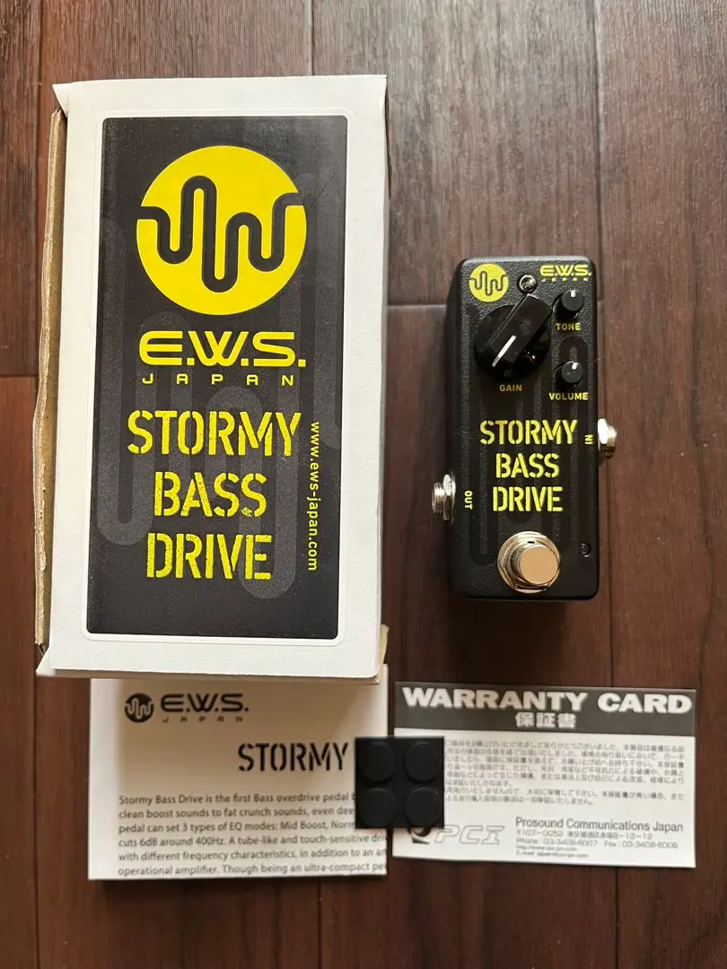 【ほぼ新品、未使用】E.W.S STORMY BASS DRIVE EWS Stormy Bass Drive 【 イオンモール神戸北店 】 | 島村楽器