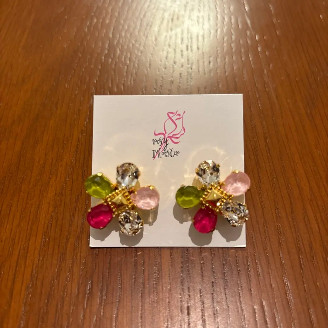 rosy monster ロージーモンスター　amoreピアス3点セット ロージーモンスターピアスセット - メルカリ
