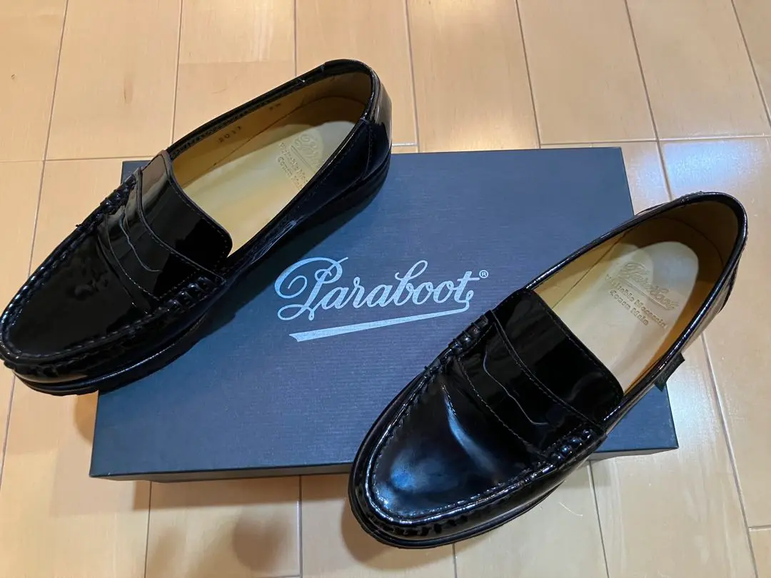 未使用品 Paraboot VIGNONY エナメル ローファー 23cm 楽天市場】エナメル パラブーツ ローファー（ブランドパラブーツ