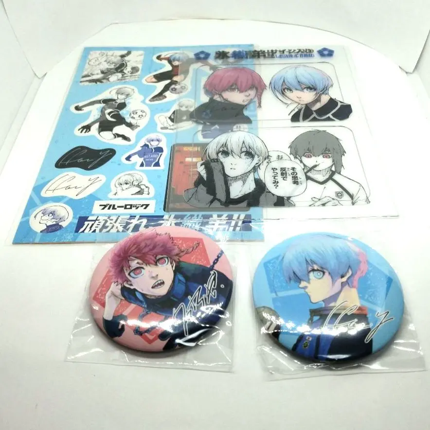Thumbnail of Blue Lock, Ranze Kureshima, Hyoma Hiori, Can Badge, Sticker