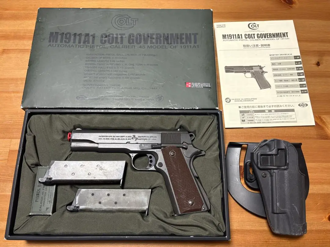 米軍ナム戦M1911コルトガバーメント拳銃レザーホルスター希少美品 2025年最新】コルトM1911ガバメントホルスターの人気アイテム