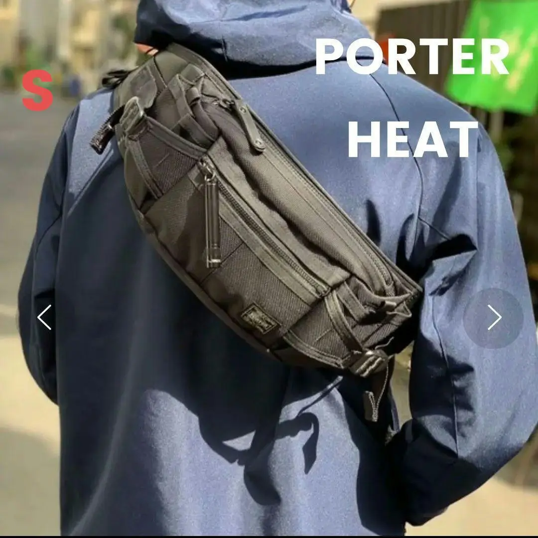 PORTER ボディバッグ　ワンショルダーバッグ　HEATヒート　ポーター 楽天市場】ポーター ヒート スリングショルダーバッグ 703-08000