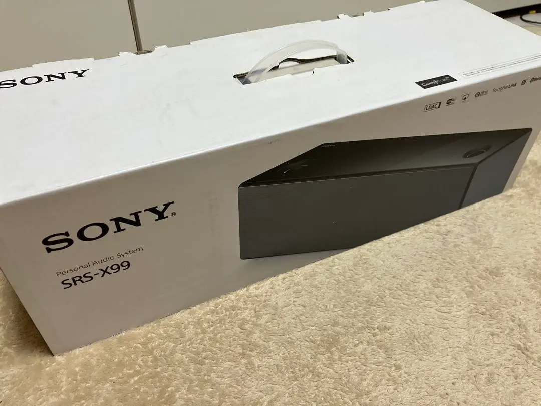 SONY SRS-X99 Bluetoothスピーカー 廃番品 並品 元箱あり SRS-X99 | アクティブスピーカー／ネックスピーカー | ソニー