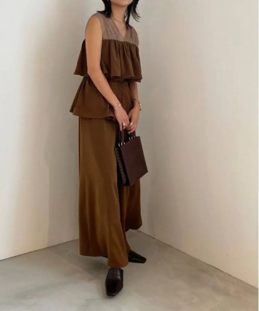 Thich★美品★アメリヴィンテージ スーツセット セットアップ M Ameri（アメリ）の「SHORT JACKET SET UP（セットアップ）」 - WEAR