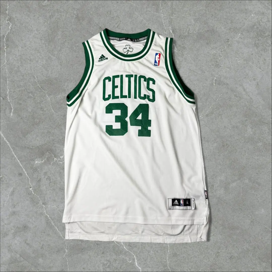【未使用品】 NBA　CELTICS ポール・ピアース　ユニフォーム 　刺繍 adidas - NBA CELTICS ポール・ピアース ボストン・セルティック