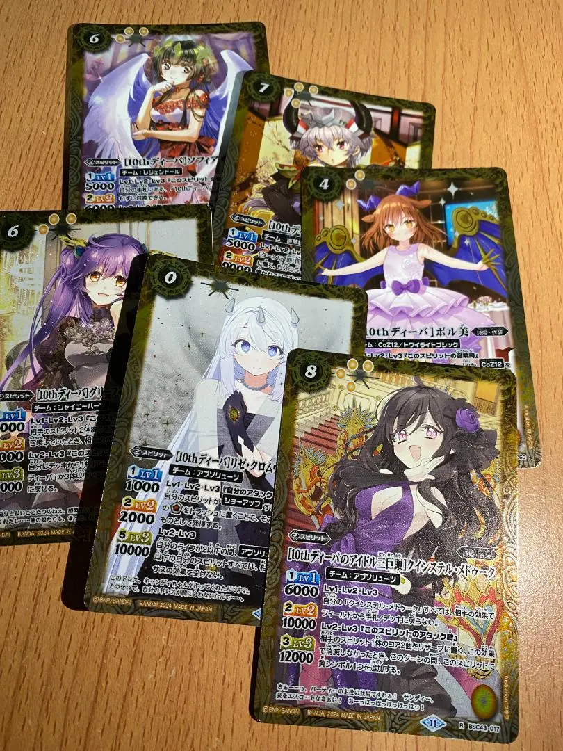 [第10位歌姬偶像三巨頭]包含奎茵絲黛爾·梅杜克在內的6張卡牌套組 的縮圖