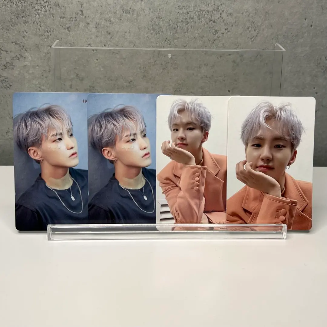 SEVENTEEN HOSHI 舞落之花瓣 HMV 小卡 4張套裝 的縮圖