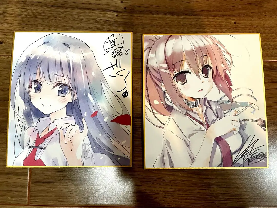 素晴らしき日々　色紙＆オフィシャルアートワークス 新品】素晴らしき日々 不連続存在 オフィシャルアートワークス
