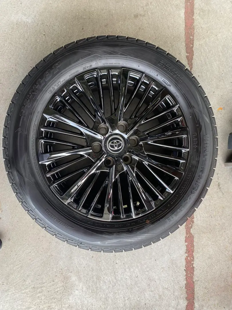 ランドクルーザー300ZX 純正ホイールスタッドレス未使用 美品】ランドクルーザー300 ZX 265/55R20 スタッドレス