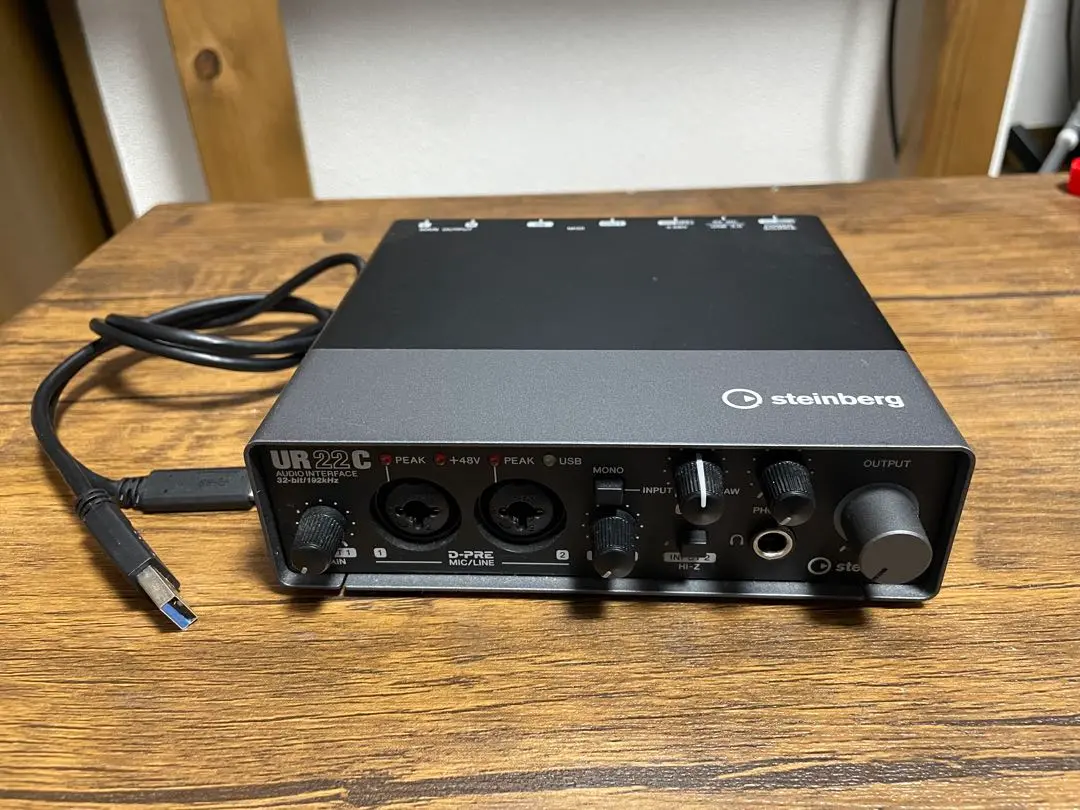 値下げ新品開封確認済みSteinberg UR44C オーディオインターフェイス Steinberg スタインバーグ USB オーディオインターフェース