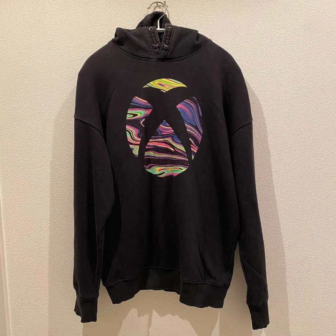 H&M XBOX 連帽衫【158/164】黑色 的縮圖