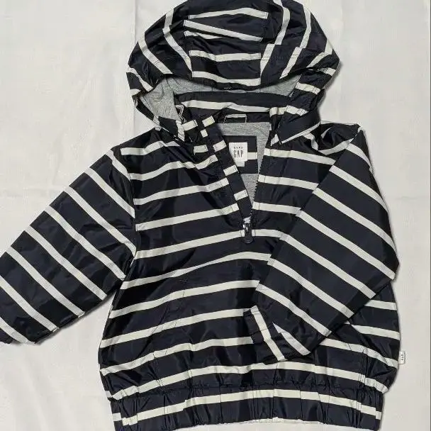 Thumbnail of Baby GAP Striped Hooded Outerwear 100