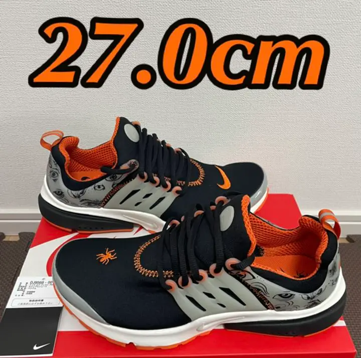 【新品　未使用】NIKE AIR プレスト　PRM ハロウィン　27.0 Amazon.co.jp: [ナイキ] 27㎝ AIR PRESTO PRM HALLOWEEN エア