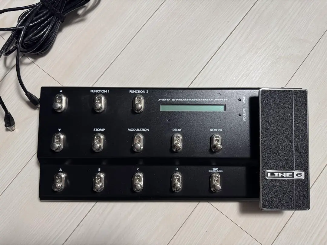 ☆彡LINE6 FBV EXPRESS MkII ロングケーブル付き ☆彡 Amazon.com: Line 6 FBV Express MkII 4-button Foot Controller