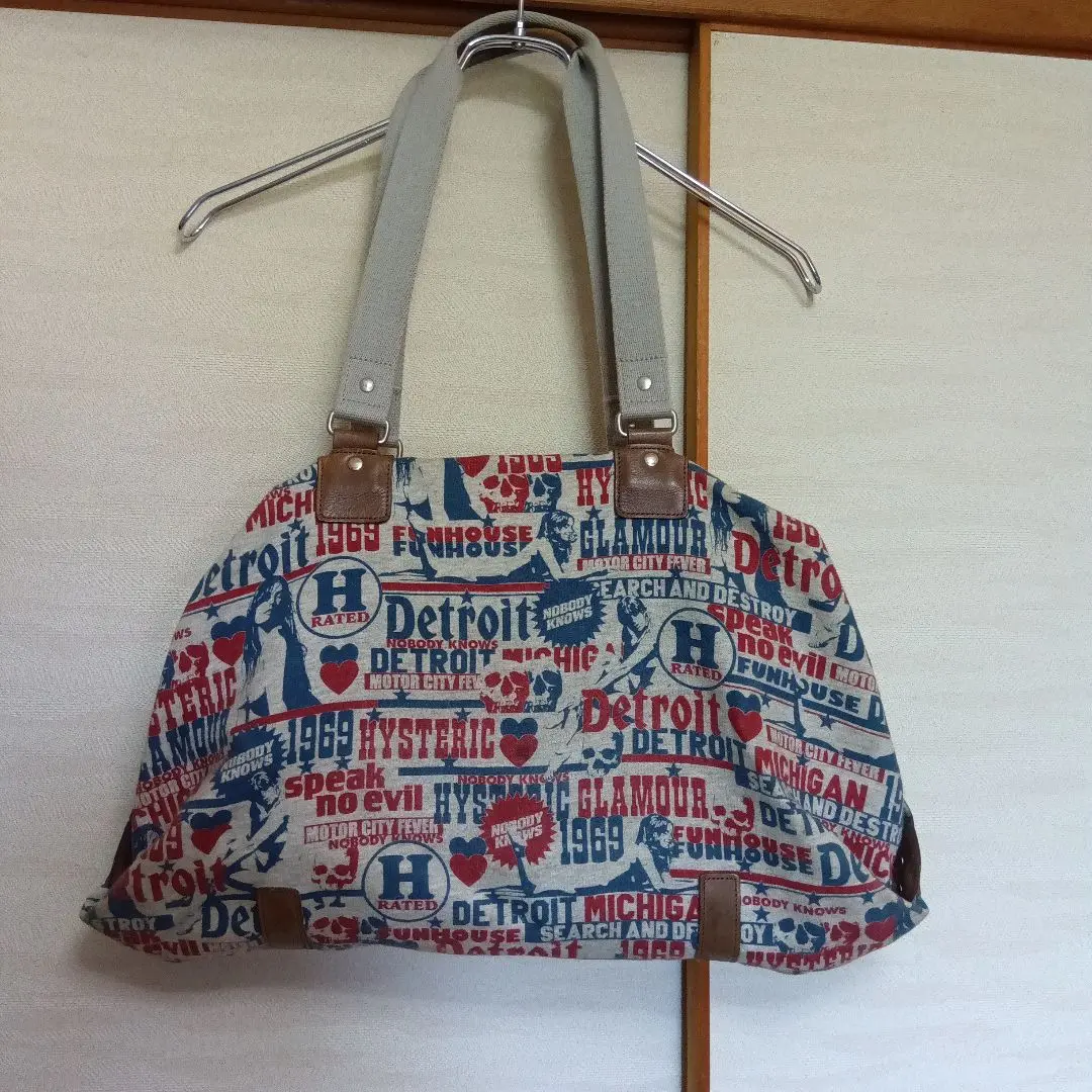 【激レア】Hysteric Glamour ボストンバック　トートバッグ 2025年最新】Hysteric Glamour レディース ボストンバッグ・旅行