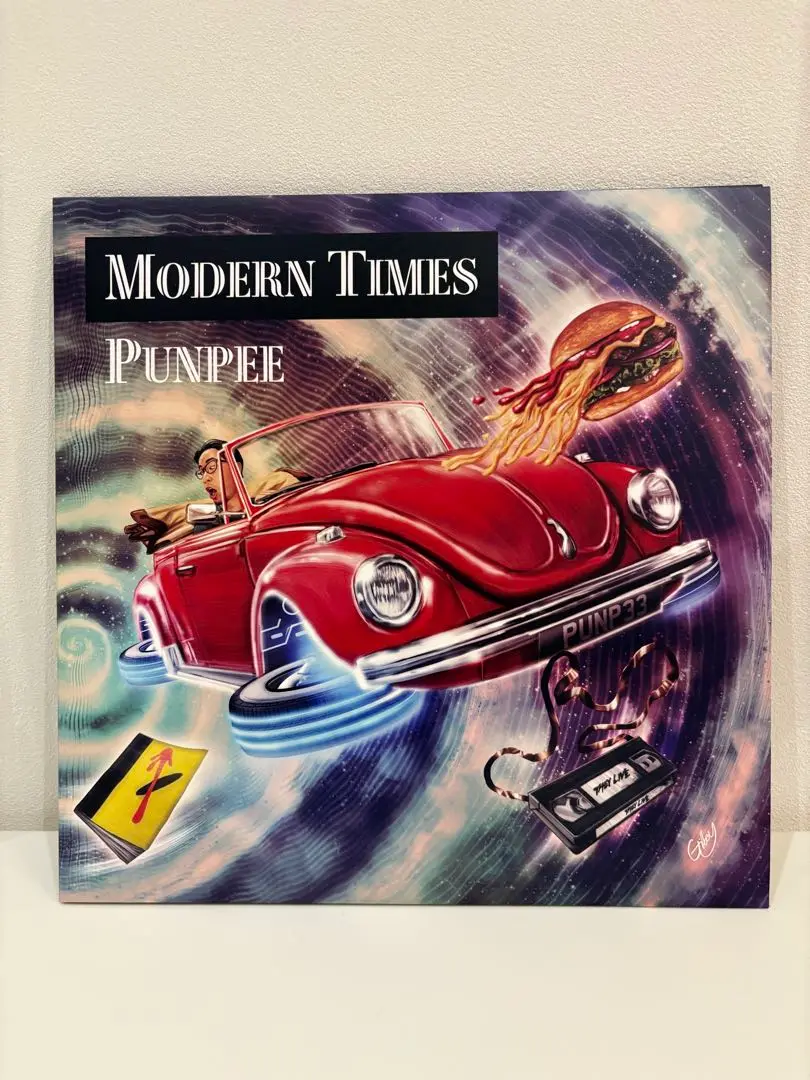 【新品】punpee modern times LP レコード 【おまけ付き！】 PUNPEEのファーストアルバム『MODERN TIMES』が待望の3LP化
