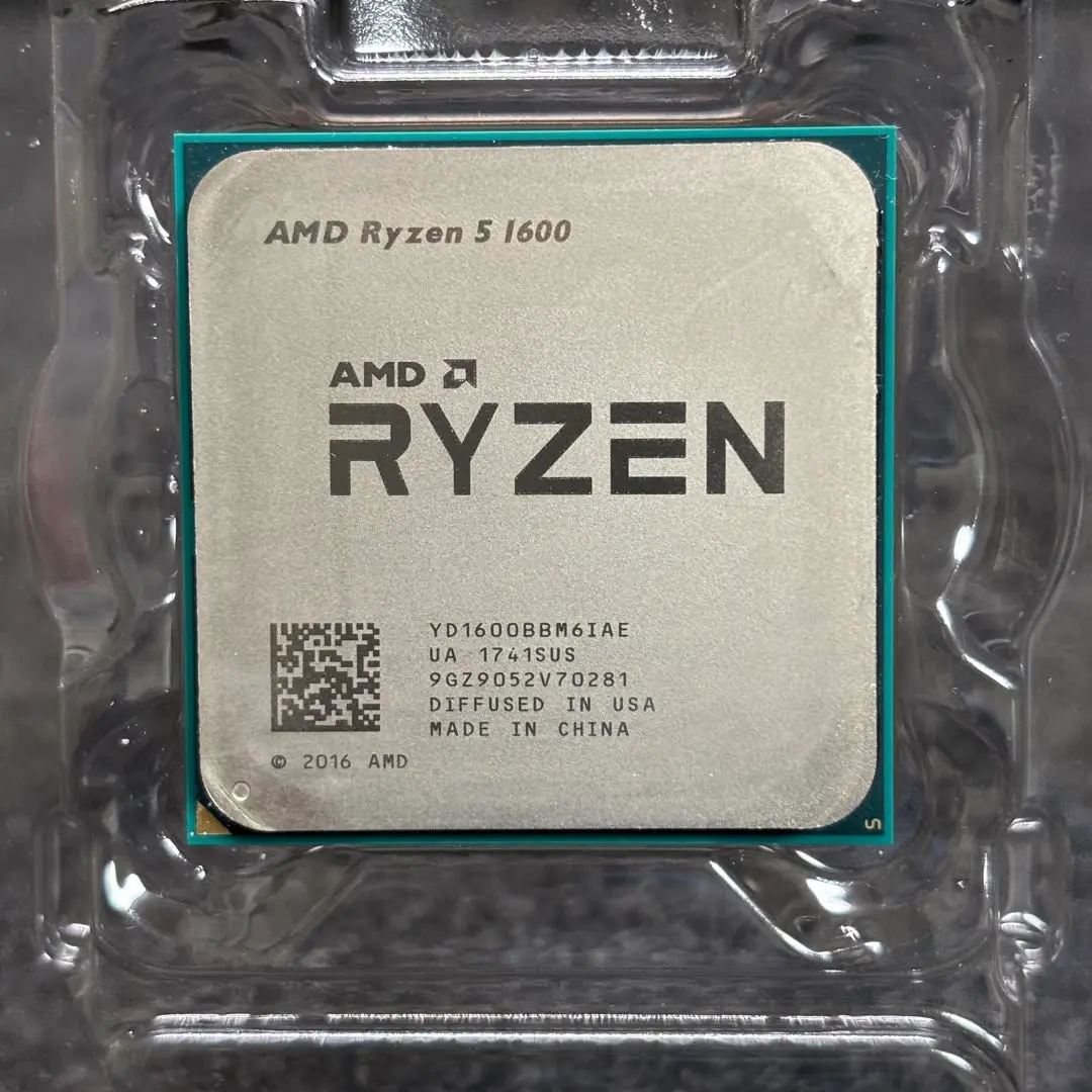 AMD Ryzen5 1600 中古　箱付 2025年最新】amd ryzen 5 1600 boxの人気アイテム - メルカリ