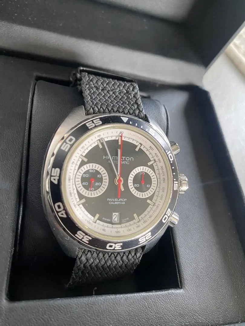 [HAMILTON] ハミルトン パンユーロ 1971本限定　自動巻き 楽天市場】☆良品☆保証書付き【HAMILTON】ハミルトン