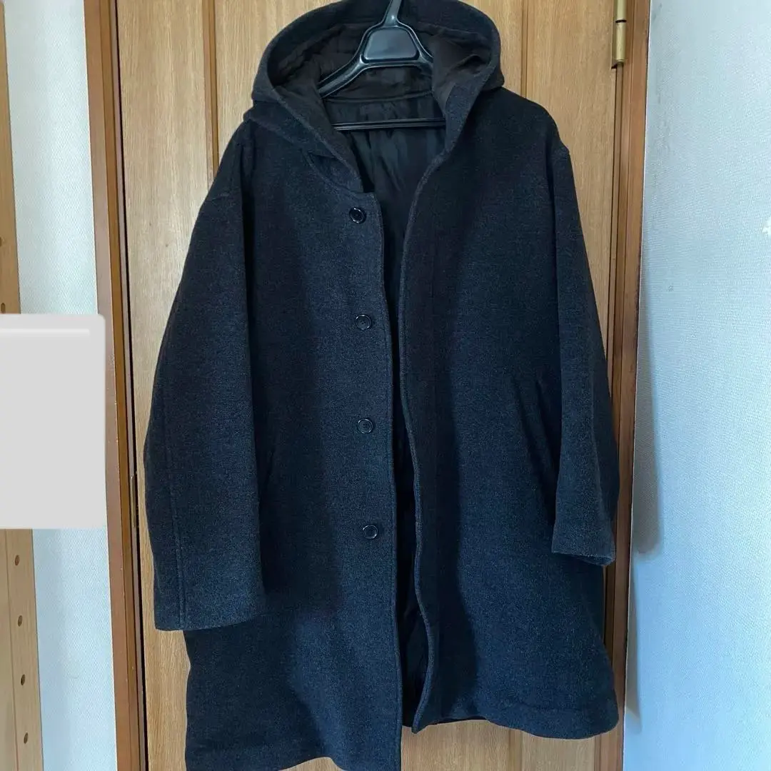 Thumbnail of [Excellent Condition] BEAMS Hooded Coat M Dark Gray