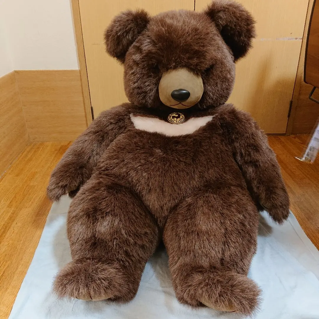 Amazon.co.jp: ぬいぐるみ 熊 クマ ツキノワグマ 特大 サン