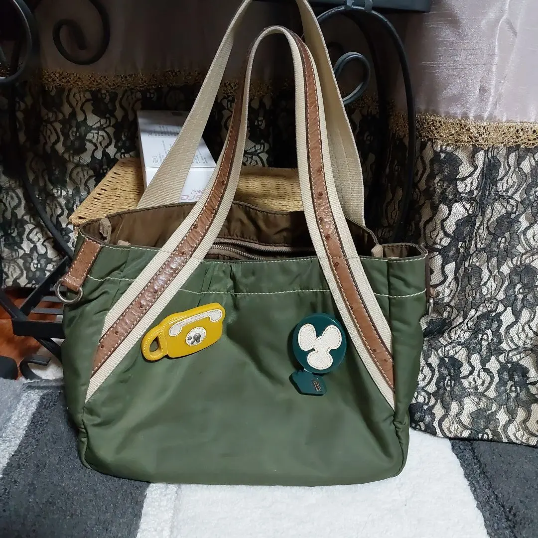 中古・古着通販】PRADA (プラダ) オーストリッチミニボストン