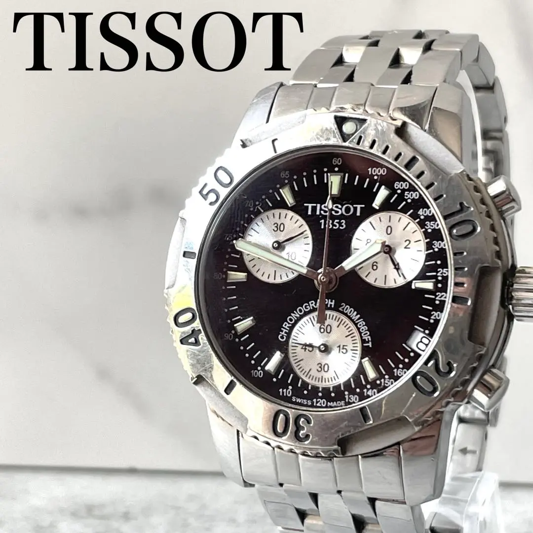 美品　最終価格　ティソ TISSOT PRS200 クロノグラフ HA-4475| ティソ PRS200 クロノダイバー クロノグラフ