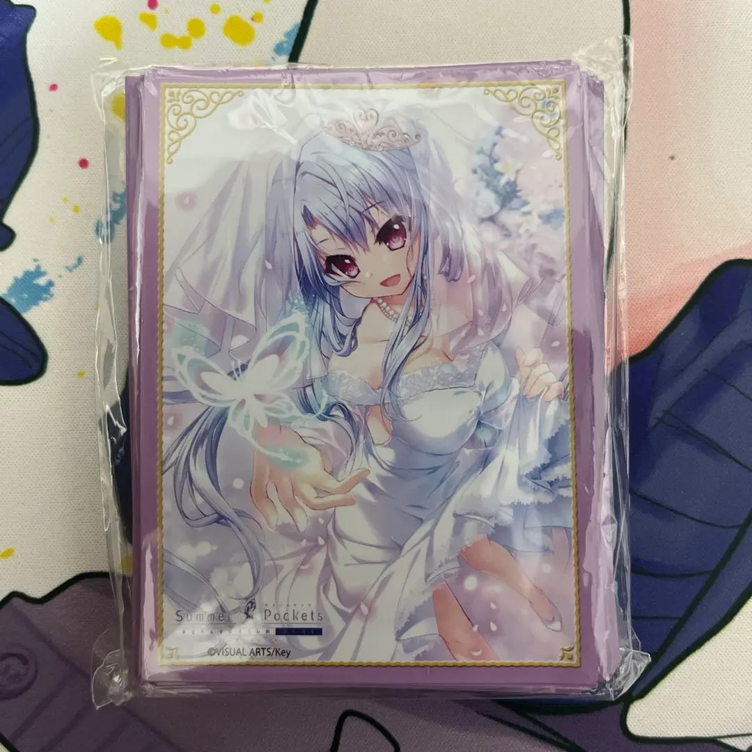 Thumbnail of Summer Pockets Sorakado Ao Sleeves E Prize Trading Card Item Kuji