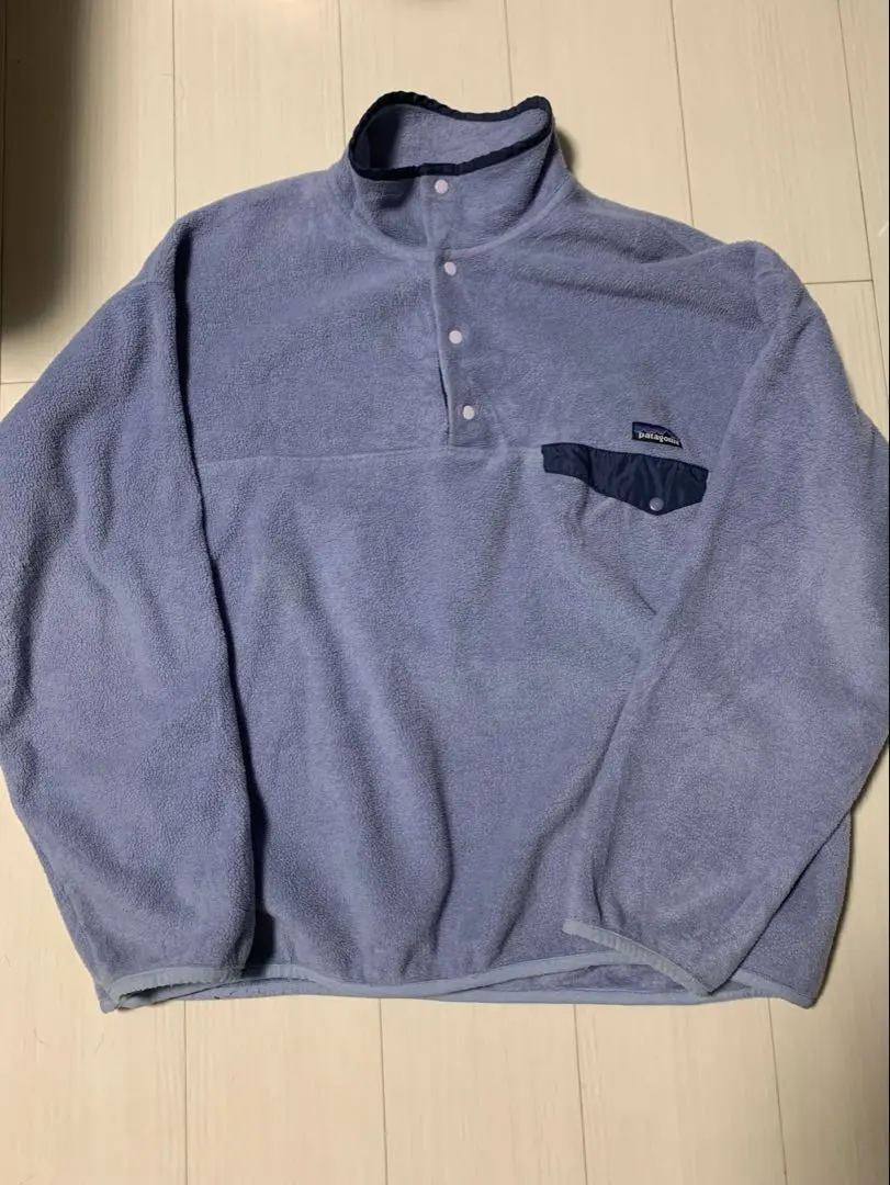 PATAGONIA 巴塔哥尼亞 Snap-T 抓絨外套 無雪 水藍色 的縮圖