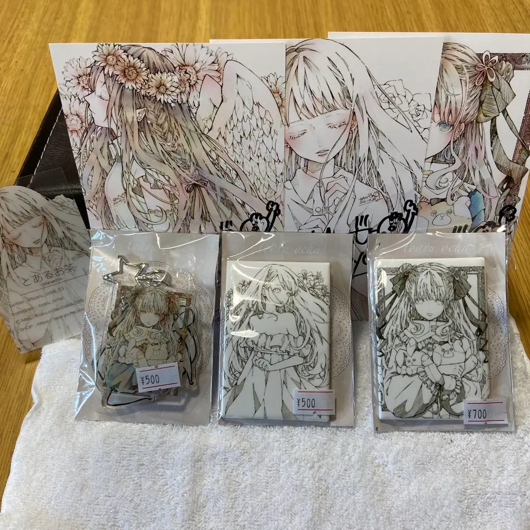 とあるお茶様 ポストカード＆アクキー、プリント缶バッジセット 61YP11HVrfL._UF350,350_QL50_.jpg