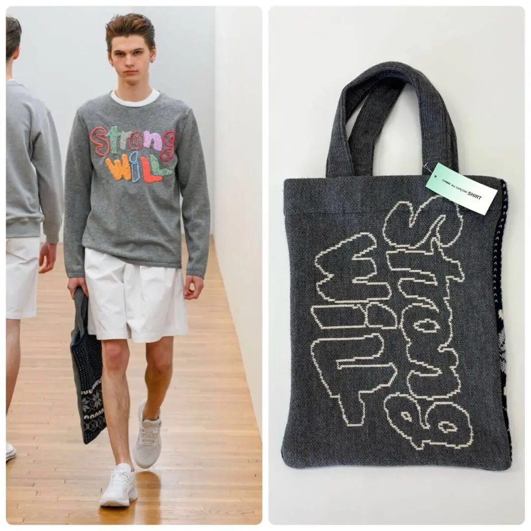 2025年最新】COMME des GARCONS SHIRT メンズ トートバッグの