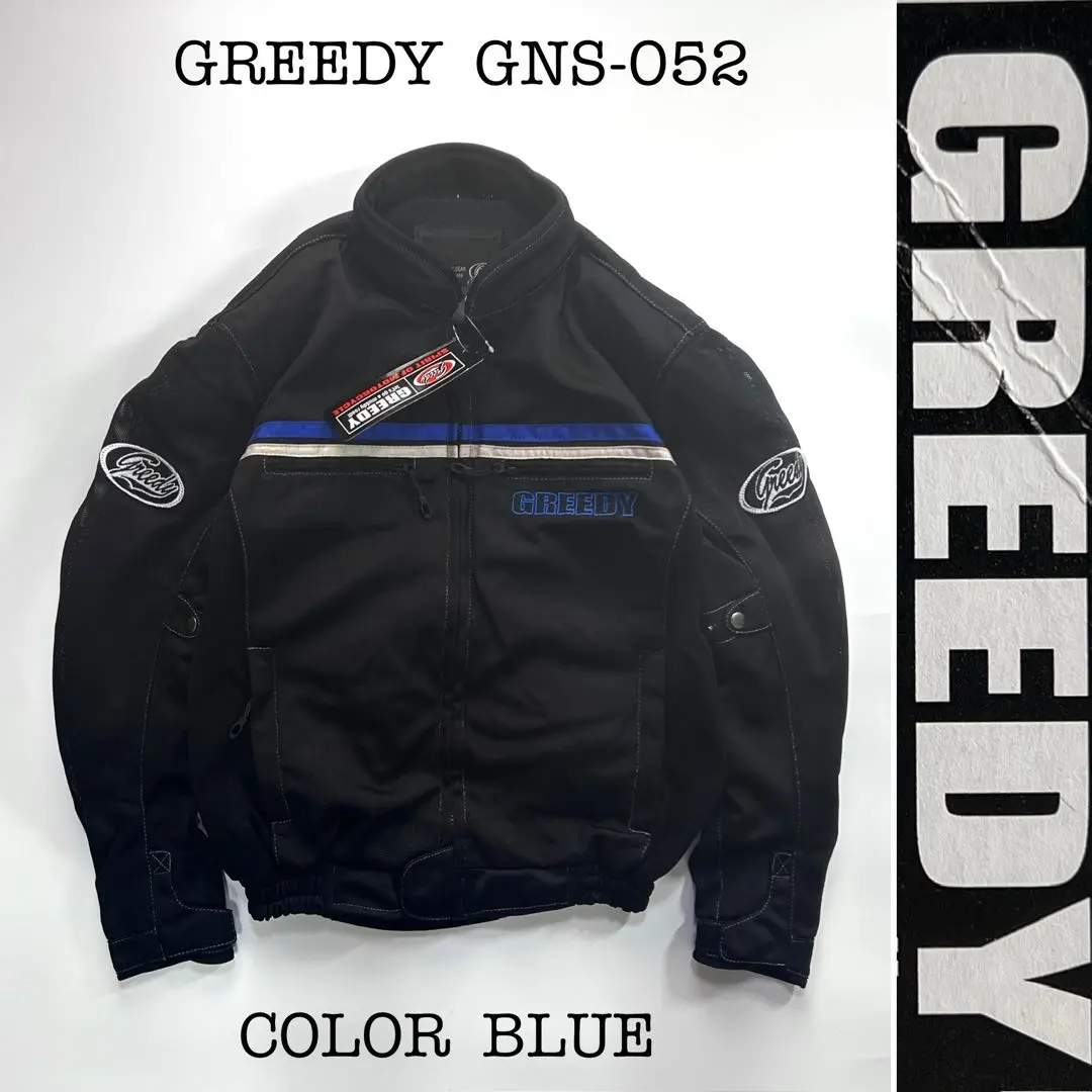 【nana】GREEDY メッシュライディングジャケット Lサイズ 黒/白 m19892407718_1.jpg?1737169473