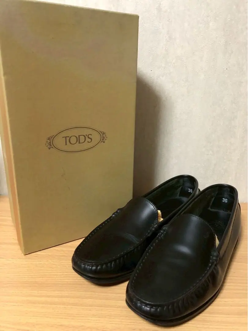 Thumbnail of TOD'S Loafers Black Shoes
