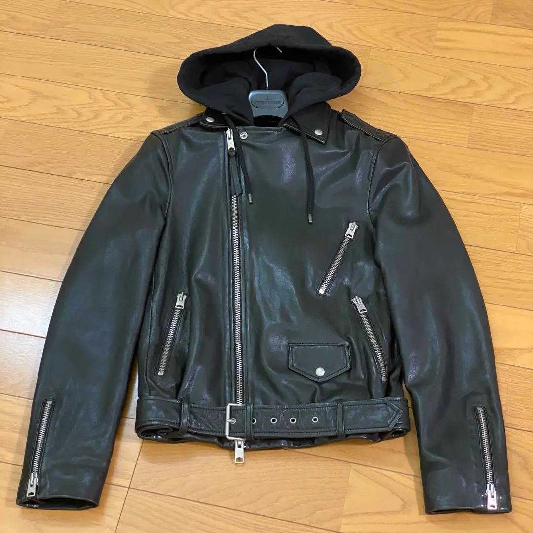 ALLSAINTS オールセインツ ウォッシュドレザー シングル ライダースJK All Saints - ALLSAINTS ライダースの通販 by aloha's shop