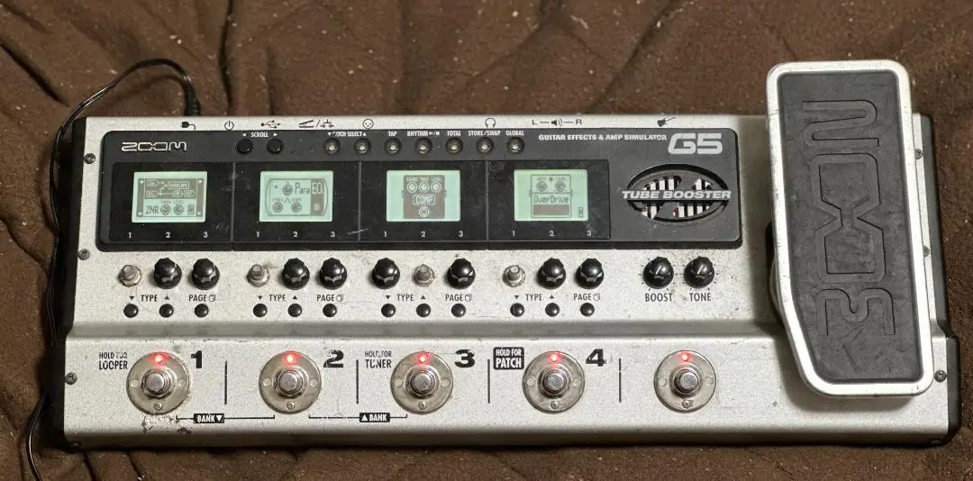 ど*ん様 美品 ZOOM G5+BOSS GT-8 マルチエフェクター2台セット 2025年最新】zoom g5 マルチエフェクターの人気アイテム - メルカリ