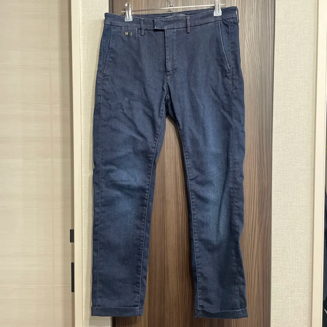 Thumbnail of [Excellent Condition] TRAMAROSSA M F Dark Blue Slim Fit Denim Pants