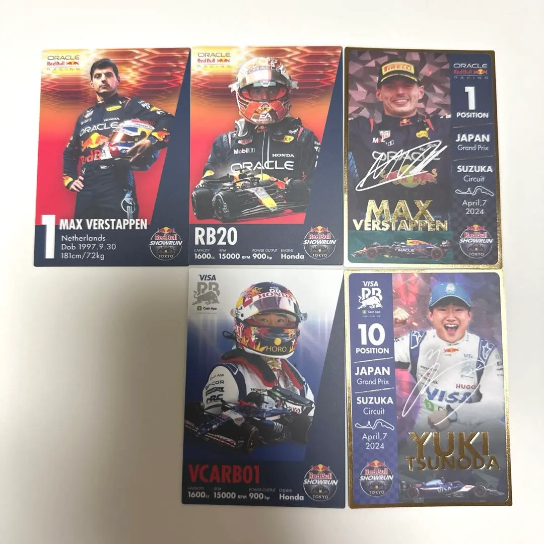 ◇貴重新品 F1 RBRグッズセット マックス・フェルスタッペン 直筆サイン入り ◇貴重新品 F1 RBRグッズセット マックス・フェルスタッペン
