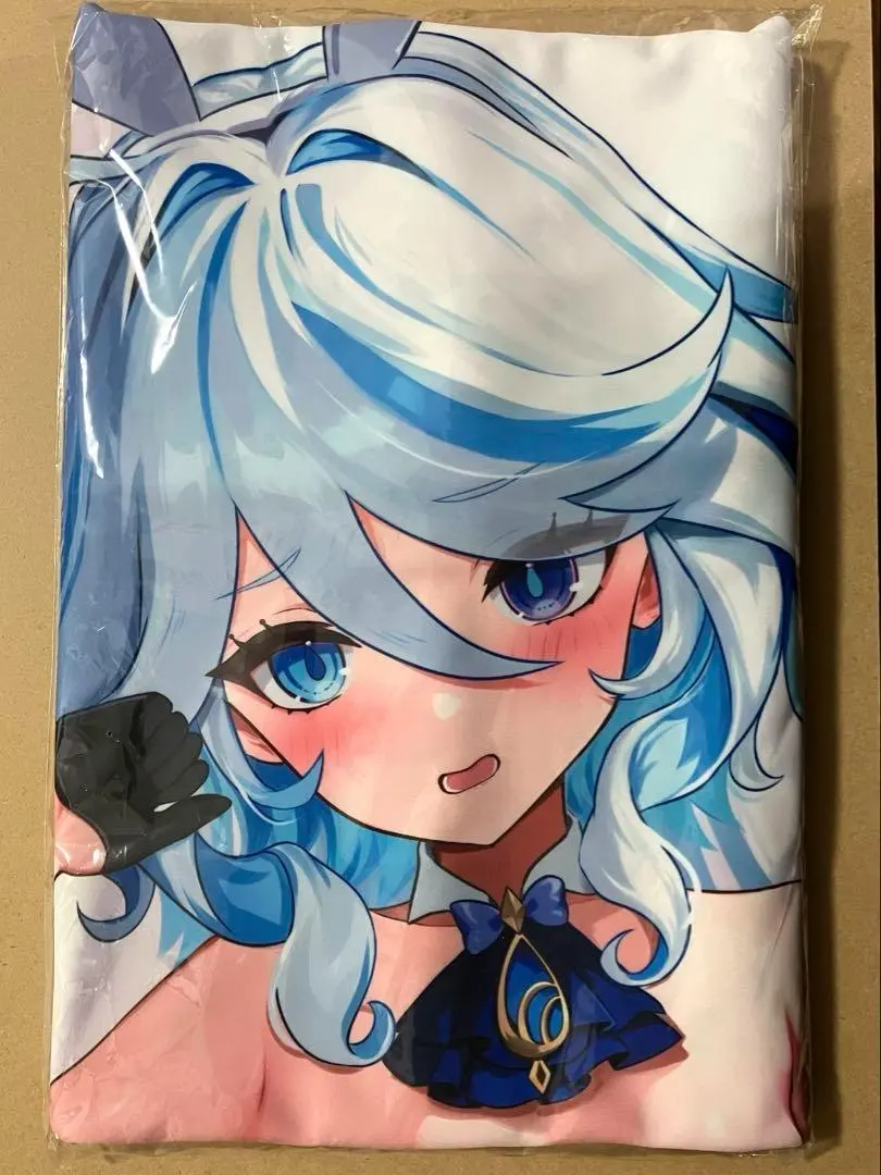 Thumbnail of Furina Dakimakura Cover White Bunny Genshin Impact Super Comic City 2025 New Unopened Sold Out