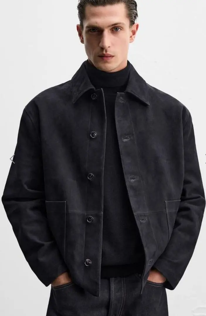 ZARA origins スエードレザージャケット スエードレザージャケット - コニャック | ZARA Japan / 日本