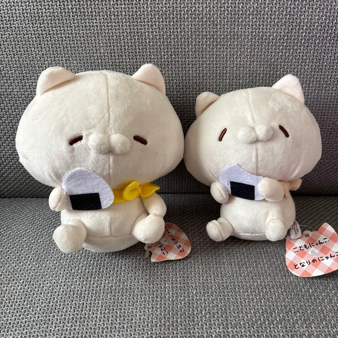 となりのにゃんこ　こどもにゃんこ　ぬいぐるみ SNSで大人気の「こどもにゃんこ」「となりのにゃんこ」第2弾