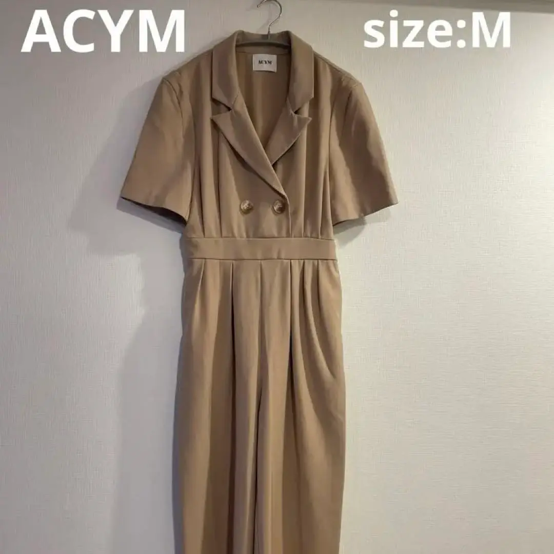 ACYM アシーム　オールインワン　ベージュ　オケージョン　セレモニー ACYM アシーム オールインワン ベージュ オケージョン